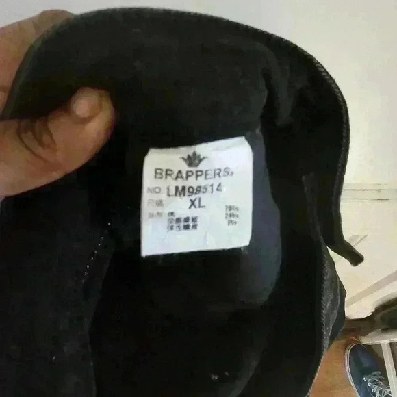 P7457 brappers black and ash sunblasted skinny jeans size xl /29in - Picture 6 of 7